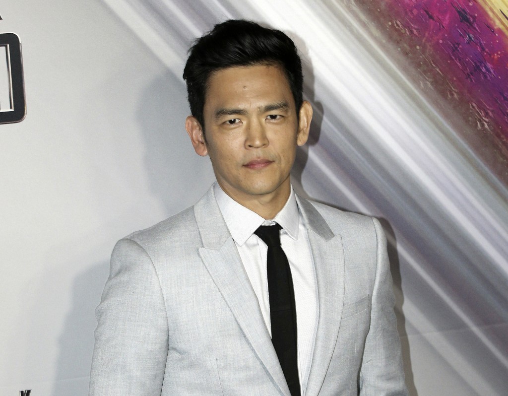 FILE - In this July 7, 2016 file photo, actor John Cho arrives at the premier of "Star Trek Beyond" in Sydney, Australia. Cho portrays Hikaru Sulu in the film, opening in U.S. theaters on July 22 (AP Photo/Rob Griffith, File)