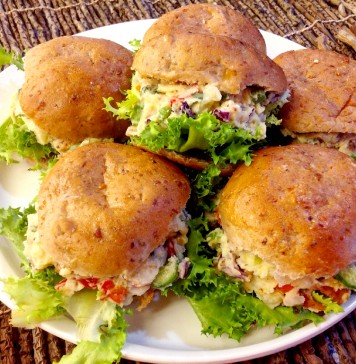 오색 채소로 만드는 샌드위치