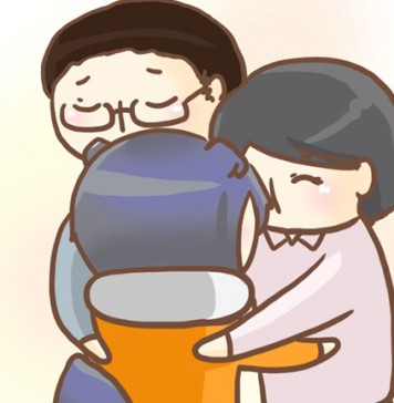 비행기에 오르자마자 우리는, 보고싶다