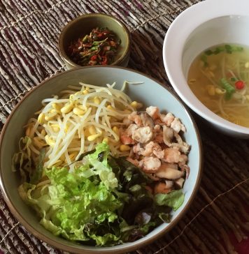 쓱쓱 비벼 게눈 감추듯, 콩나물밥