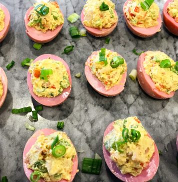 ‘색’ 다른 달걀요리, 달걀 스터프