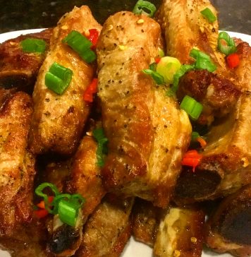 담백한 양념 깔끔한 맛, 돼지갈비 오븐구이