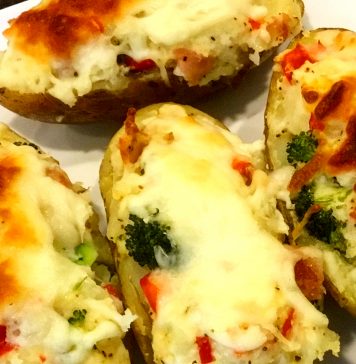 포슬포슬 여름 감자로 베이컨 치즈구이