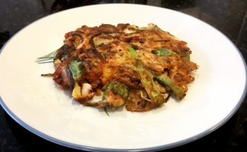 손님 대접하는 빈대떡, 담백 바삭하게 홈메이드로~