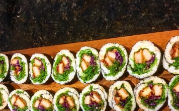 무궁무진 변신, 김밥으로 들어간 돈까스