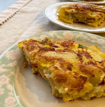 스페인 스타일의 오믈렛 ‘Tortilla de Patatas’ 집에서 쉽게 만들기